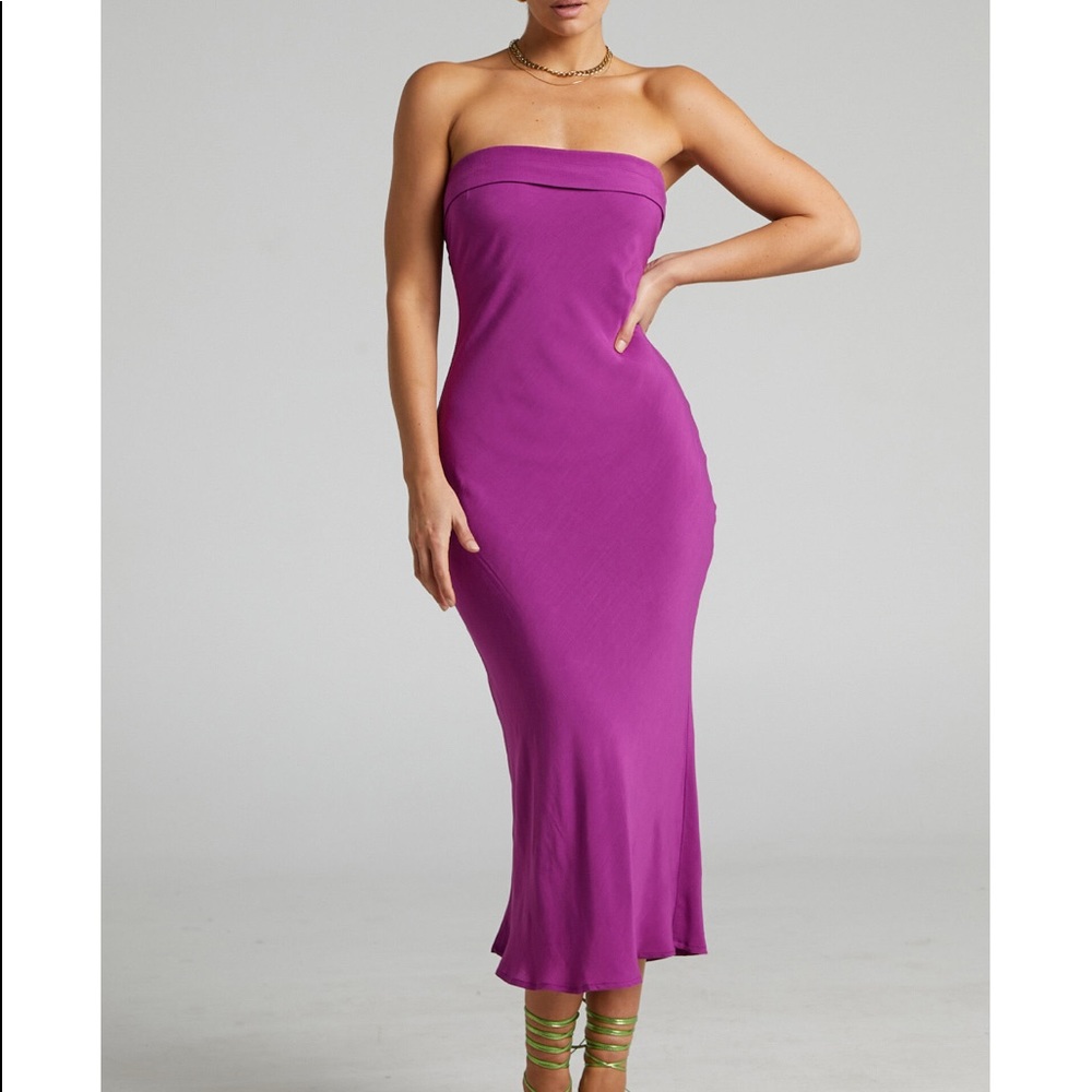 SHOWPO OUT OF STOCK ORCHID MIDI DRESS